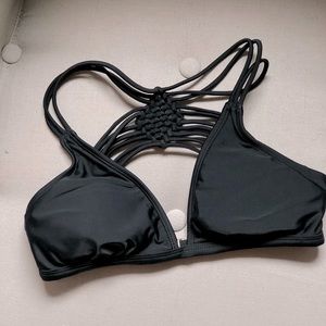 Xhilaration black bikini top